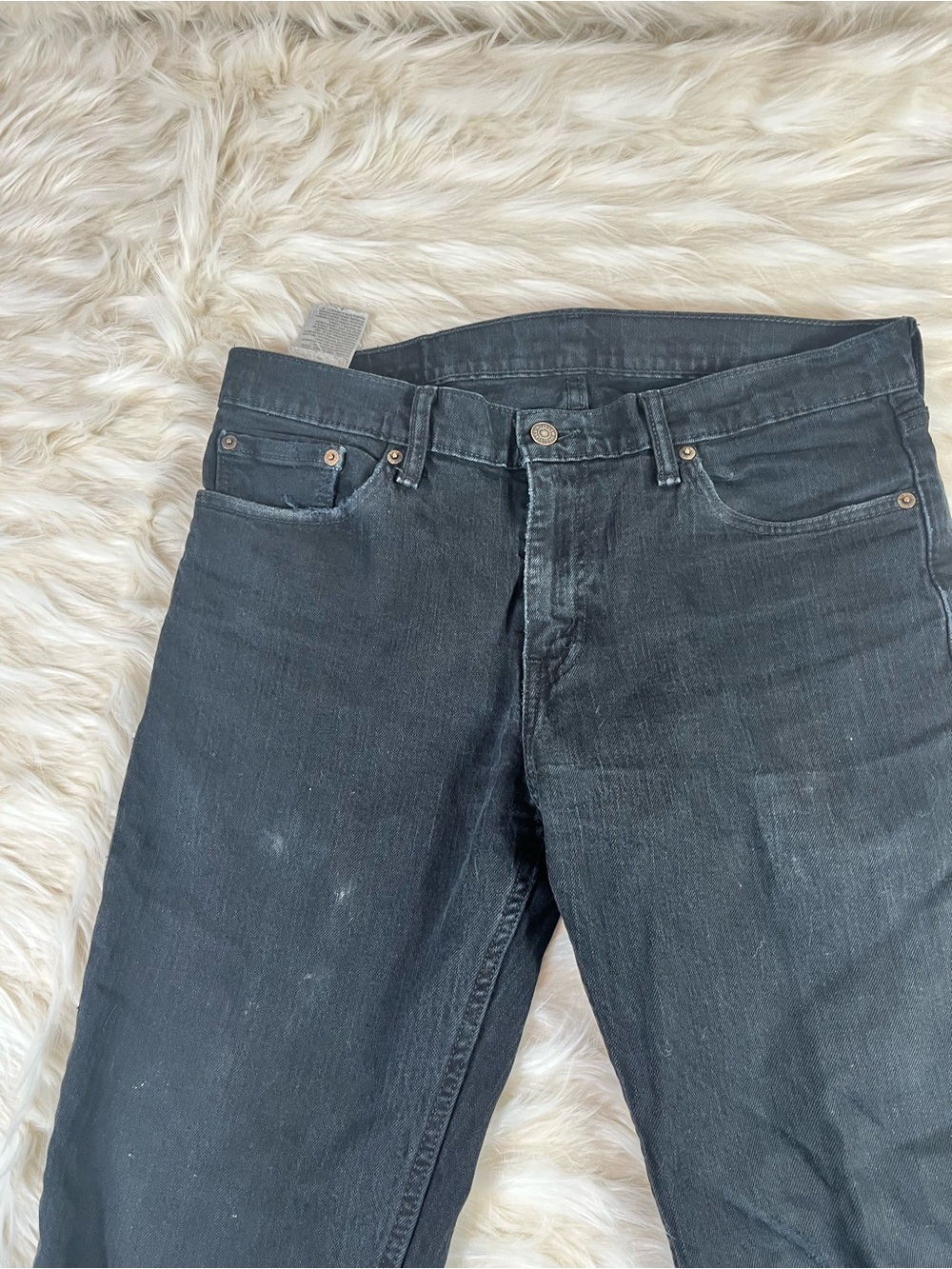 Levis 511 Jeans Men's 34x32 Mid Rise Slim Fit Black - Picture 3 of 8